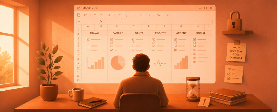 Ma vie est un tableau Excel ! Comment lâcher prise et arrêter de tout vouloir contrôler ?